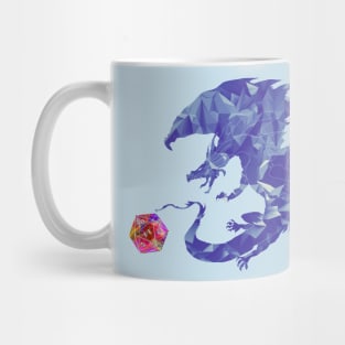 D20 Crit on Dragon Mug